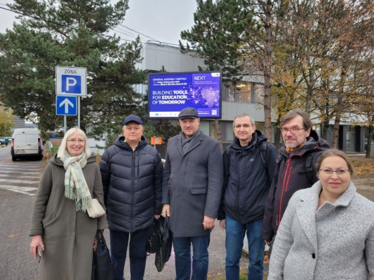 Український консорціум проєкту: представники КПІ ім. Ігоря Сікорського, Одеської політехніки, Черкаського технічного університету та Львівського університету ім. Івана Франка