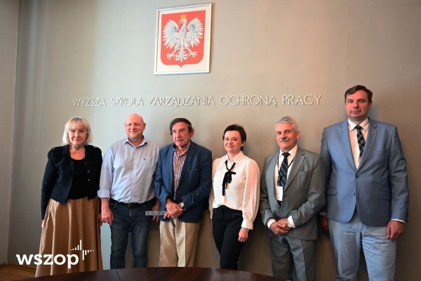 Робоча зустріч із представниками адміністрації та провідними професорами Вищої школи управління охороною праці у Катовіце – WSZOP